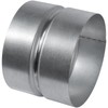 Vent Systems 4'' Inch Galvanized Steel Duct Connector - Round