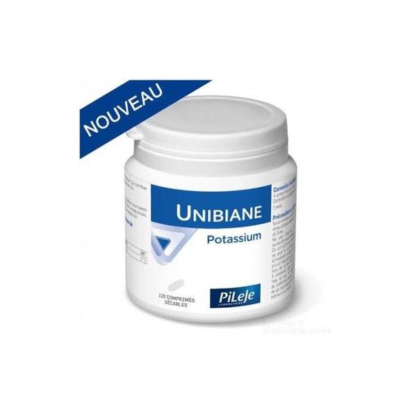 Pileje Unibiane Potassium Organique 120 Comprimés
