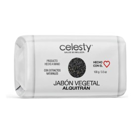 Kit 10 Pzs Jabón Vegetal Alquitrán Hulla Psioriasis 100g