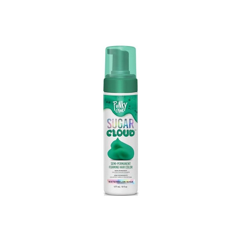 Punky Sugar Cloud, Colorante Espumoso Semipermanente Para El Cabello, 6