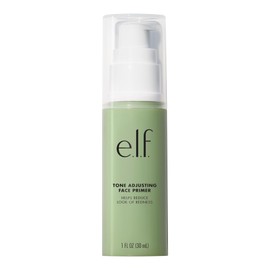 e.l.f. e.l.f. Tone Adjusting Face Primer, Makeup Primer For Neutralizing Uneven Skin Tones & Redness, Grips Makeup To Last, Vegan & Cruelty-free, Large