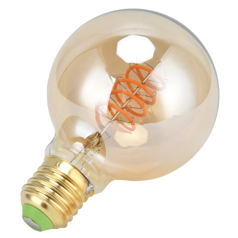 LED Bulb Vintage Flexible Filament Bulb E27 Lamp Holder 4W