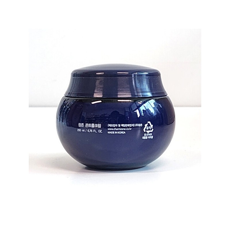 Charmzone Massage Control Cream Jar, Large Capacity 200ml / 참존