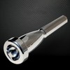 Silver Color Trumpet Mouthpiece Pure Full Copper Silver Plating Trumpet