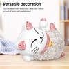 Lucky Cat Ornaments Solar Power Waving Arm Lucky Cat Statue