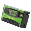 PWM Smart Dual USB Solar Panel Charge Controller Regulator LCD