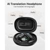 Open Ear Earbuds Ai Translator Earbuds,Support 134 Languages,3-in-1 Language Translator