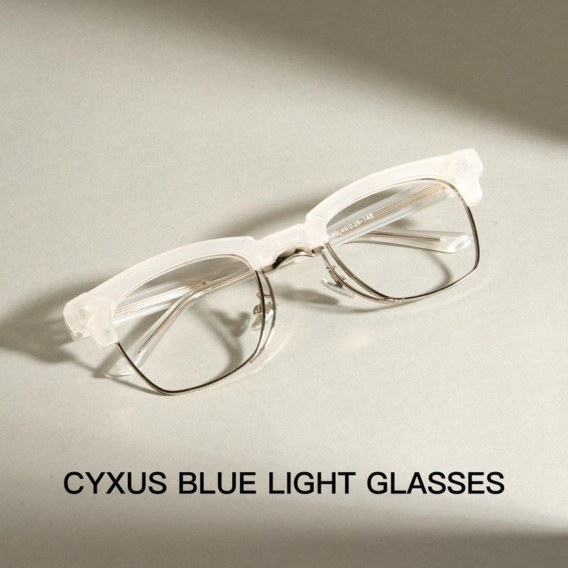Cyxus Blue Light Glasses for Men Women Reduce Eye Strain