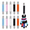 Adjustable Mitten Clips, Elastic Winter Glove Clips Dress Hat Coats
