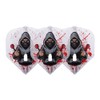 L-Style L1 Kami Rene Eidams V4 Clear White Dart Flights