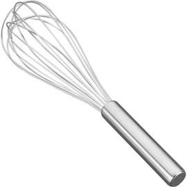 Metaltex 122825 Schneebesen, Glas, Silber