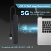 Multi USB 3.0 Hub 7-Port High Speed 5Gbps Slim Compact
