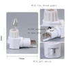TWDRTDD Plug in Night Light, 360° Rotatable Nightlight with On