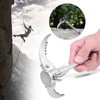 Grappling Hook, Outdoor 3 Claws Folding Grappling Hook Claw Stainless