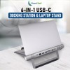 ClearClick Portable Docking Station & Laptop Stand with USB, HDMI,