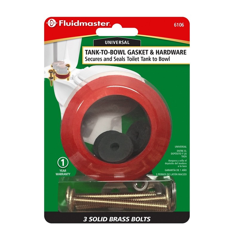 Fluidmaster Tank to Bowl Bolt & Gasket Kit 6106