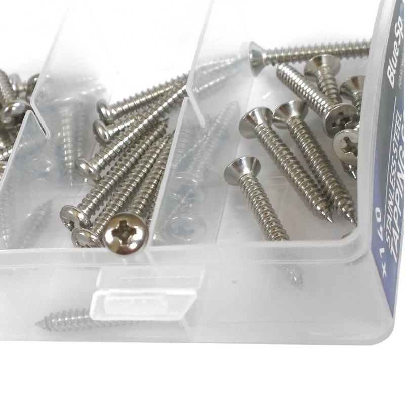 Blue Spot 40544 Stainless Steel Screw Assortment (140-Piece)