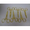 TM 6 Hemostat Mosquito Forceps Full Gold Surgical 3.5" Straight