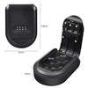 Magnetic Key Holder with Combination Lock Hidden Under Car, Dayear