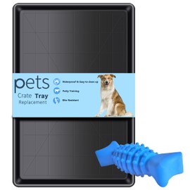 JOZERMADE Dog Crate Tray 36" - ChewProof Replacement Pan, Easy to Clean, Easy to Assemble,Ideal for Potty Training - Perfect for Pet Crates & Kennels