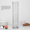 Coffee Pod Holder Tower Stand Rack Revolving Rotating 28 Capsules