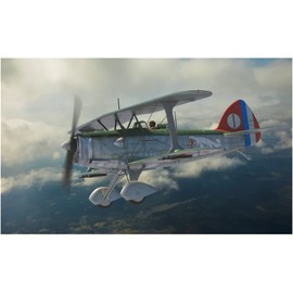 Azure From AZUFR0049 1/72 French Air Force Spud 510 7th Fighting Squadron, Plastic Model, Molded Color