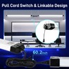 hykolity 4FT 120W LED Shop Light Linkable, 13000lm(400w Equivalent), 5000K