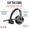 Poly Voyager 4310 UC Wireless Headset (Plantronics) - Single-Ear Bluetooth