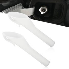 KUQUTIDY 2PCS Capless Gas Tank Funnel, Spill Free Plastic Funnels for Automotive Use, Gas Funnel for Cars, Fuel Funnel Replacement OEM#8U5A-17B068-EB for Ford Focus F150 Mercury Lincoln Oil Tank