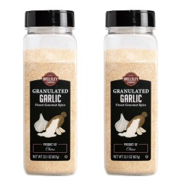 Wellsley Farms Pack Of 2 Wellsley Farms Granulated Garlic, 22.1 oz. (Not For California)