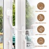 Bwintech Pack of 5 White Keyless Window Restrictor, UPVC Window