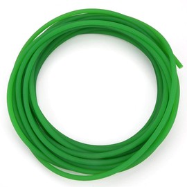 PU Polyurethane Round Belt Green Rough Surface High Performance Drive Transmission 6 mm
