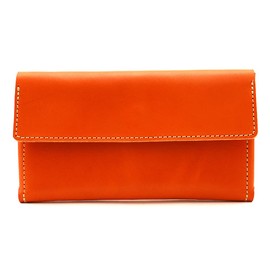 Agility affa "Neo Garcon" Garcon Wallet, Long Wallet, Compact, Large Capacity, Thin, Genuine Leather, Leather, Camel