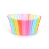 100 Piezas Capacillos para Cupcakes, Antiadherente Moldes de Papel para