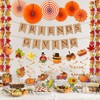Coneatness Friendsgiving Decorations Kit, Party Banner Maple Leaf Garland Hanging