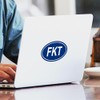 CafePress FKT Oval Sticker Oval Car Bumper Sticker