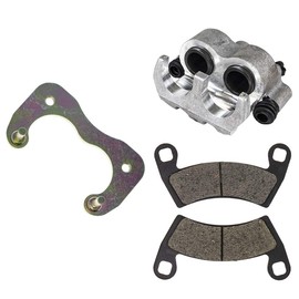 NICHE Brake Caliper Pad Mounting Bracket for Polaris Ranger Crew 700 1911287 1912026 1911353