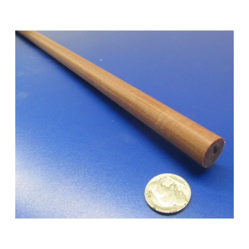 Micarta Phenolic Micarta LE Linen Rods .625" (5/8") Diameter x