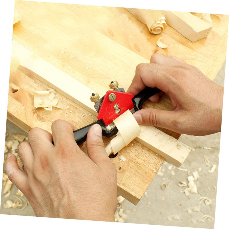 DOITOOL 1set Hand Planer Spokeshave Woodworking Tool for Curved Shaping
