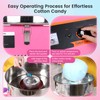 BLITZHOME Cotton Candy Machine, 1000W Electric Commercial Retro Candy Floss