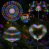 Solar Firework Garden Lights for Outdoor Decor – Shapeable Solar