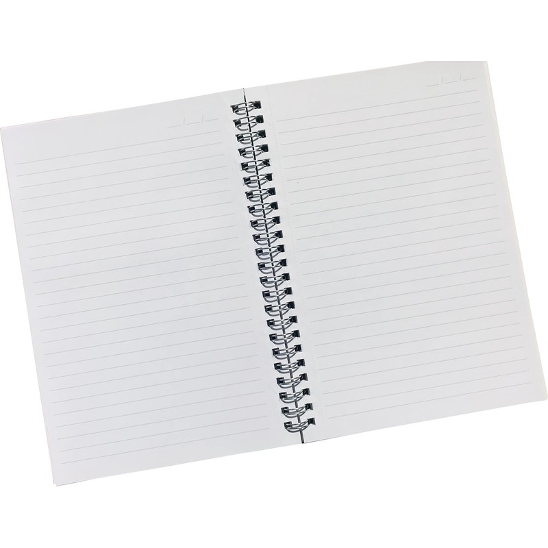 PRECIOUS LONDON A5 Notebook Lined Journal - Spiral Notebook Twin