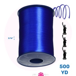 Morex Curling Ribbon 3/16" 500 Yds for Gift Wrapping, Balloon String, Birthday Parties, Holidays, Decorations, Royal