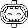 HELLA 009163031 Generador de impulsos, cigüeñal - 12V - 2polos