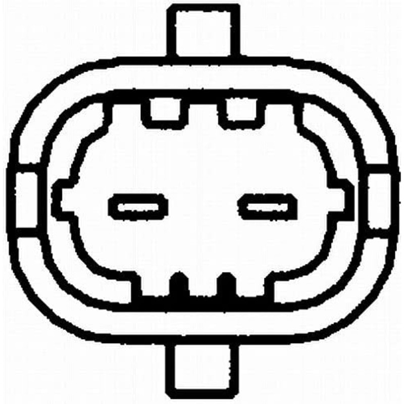 HELLA 009163031 Generador de impulsos, cigüeñal - 12V - 2polos