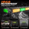 ASPL 26inch 126 LED Rooftop Emergency Strobe Lights Bar Double