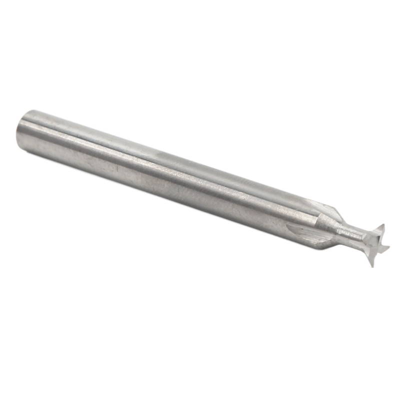 Dovetail End Mill Cutter High Hardness Alloy 5mm 4 Flutes