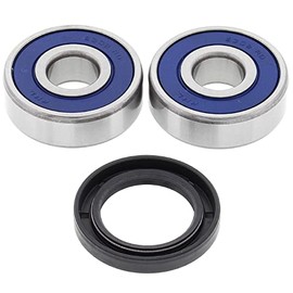All Balls Racing Rear Wheel Bearing Kit 25-1323 Compatible with/Replacement for Honda CA175 1968-1970, CB125TT 1990, CB250 Nighthawk 1991-2008, CM185T 1978-1979, CM200T Twinstar 1980-1982