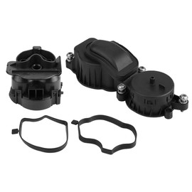 BOROCO Crankcase Oil Breather Separator, Crankcase Oil Breather Valve Separator for E46 E60 E61 E65 E66 X3 11127799225