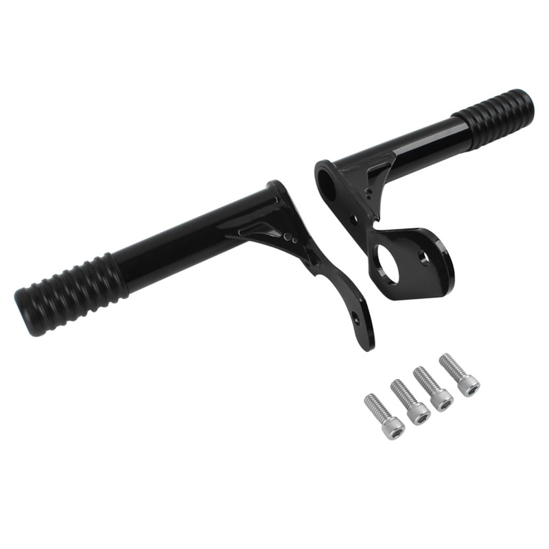 HIYOYO Motorcycle Rear Passenger Peg Crash Bar Frame Slider Fits
